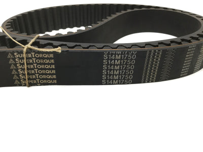 New – Open box Mitsuboshi 400 S14M 1750 SuperTorque Timing Belt 40mm W, 14mm Pitch, 125 Teeth