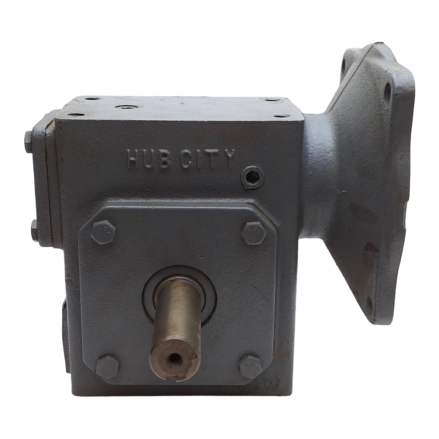 Used Hub City 0220-6120-214 Speed Reducer, 5:1, ø5/8in Bore, ø7/8in Shaft, 56C Frame