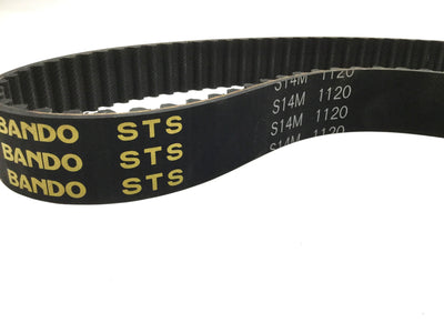 New – Open box Bando 400-S14M-1120 STS Timing Belt 40mm W, 14mm Pitch, 80 Teeth, 1120mm L