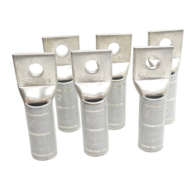 New Lot of 6 Ferrules Direct LB30038 Compression Lug 25.4mm x 30.2mm, 300MCM