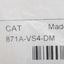 New Allen Bradley 871A-VS4-DM Connector, 4-Pin M12 DC Micro Straight Male, 4A 250VAC