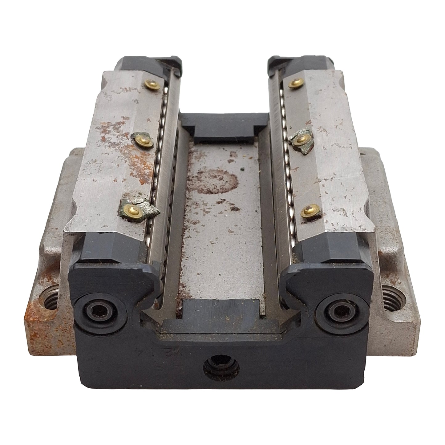 Used THK HSR45A Linear Guide Block 139mm L x 120mm W x 50mm H, M12 Holes, 80.4kN Load