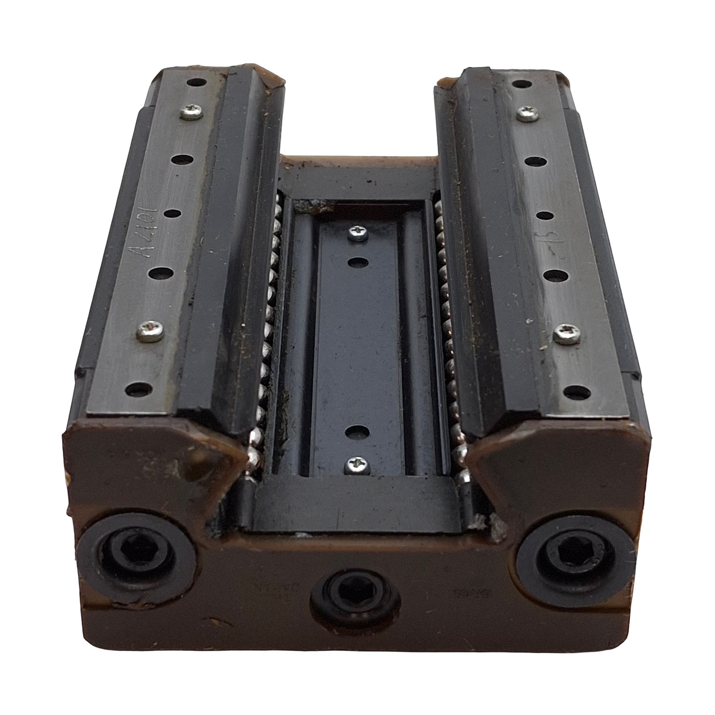 Used THK SR45 Linear Guide Block, 126mm L x 86mm W x 47.5mm H, M10 Holes, 55.3kN Load