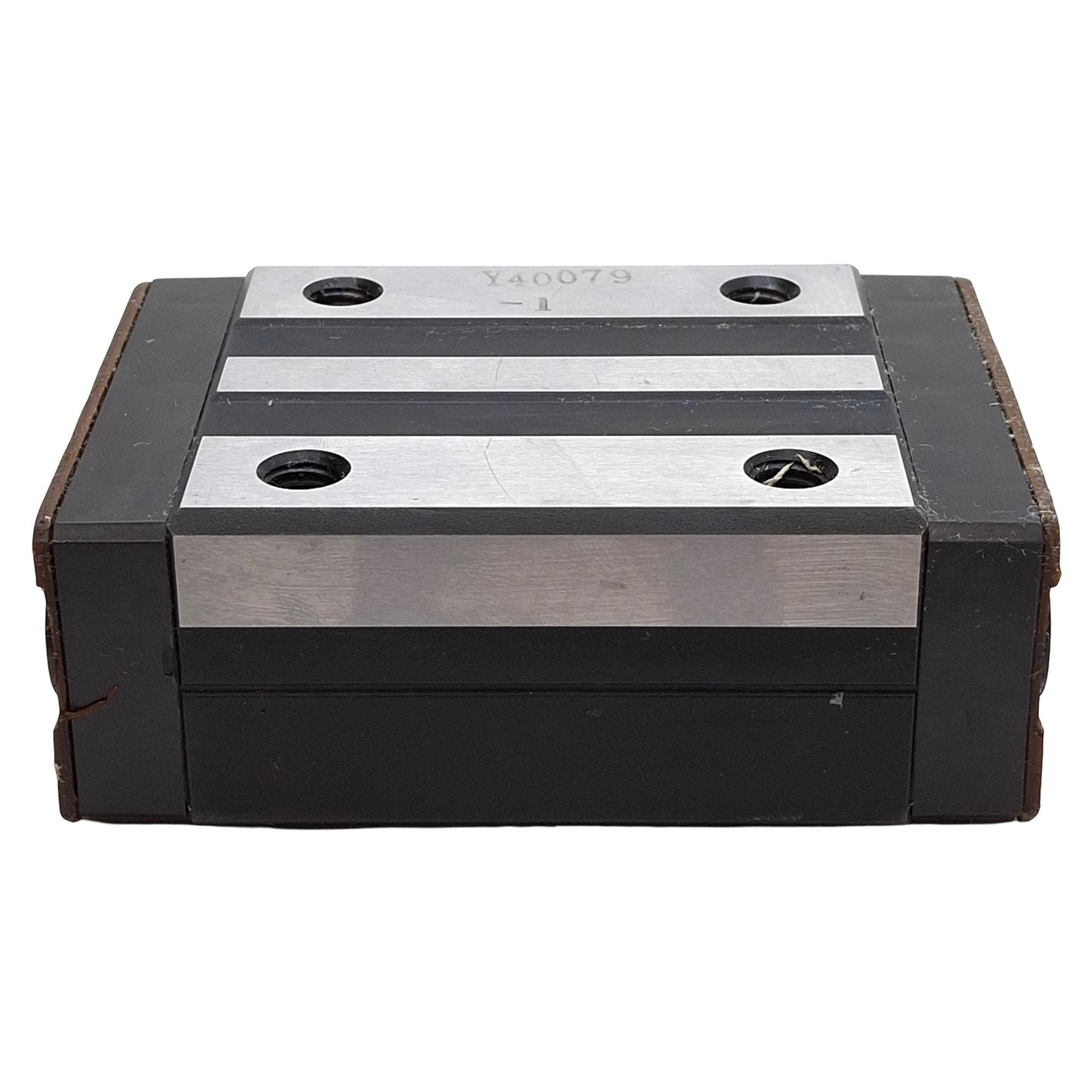 Used THK SR45 Linear Guide Block, 126mm L x 86mm W x 47.5mm H, M10 Holes, 55.3kN Load
