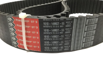 New – Open box Gates 1610-14MGT-55 PowerGrip GT3 Timing Belt 55mm W, 14mm Pitch, 115 Teeth