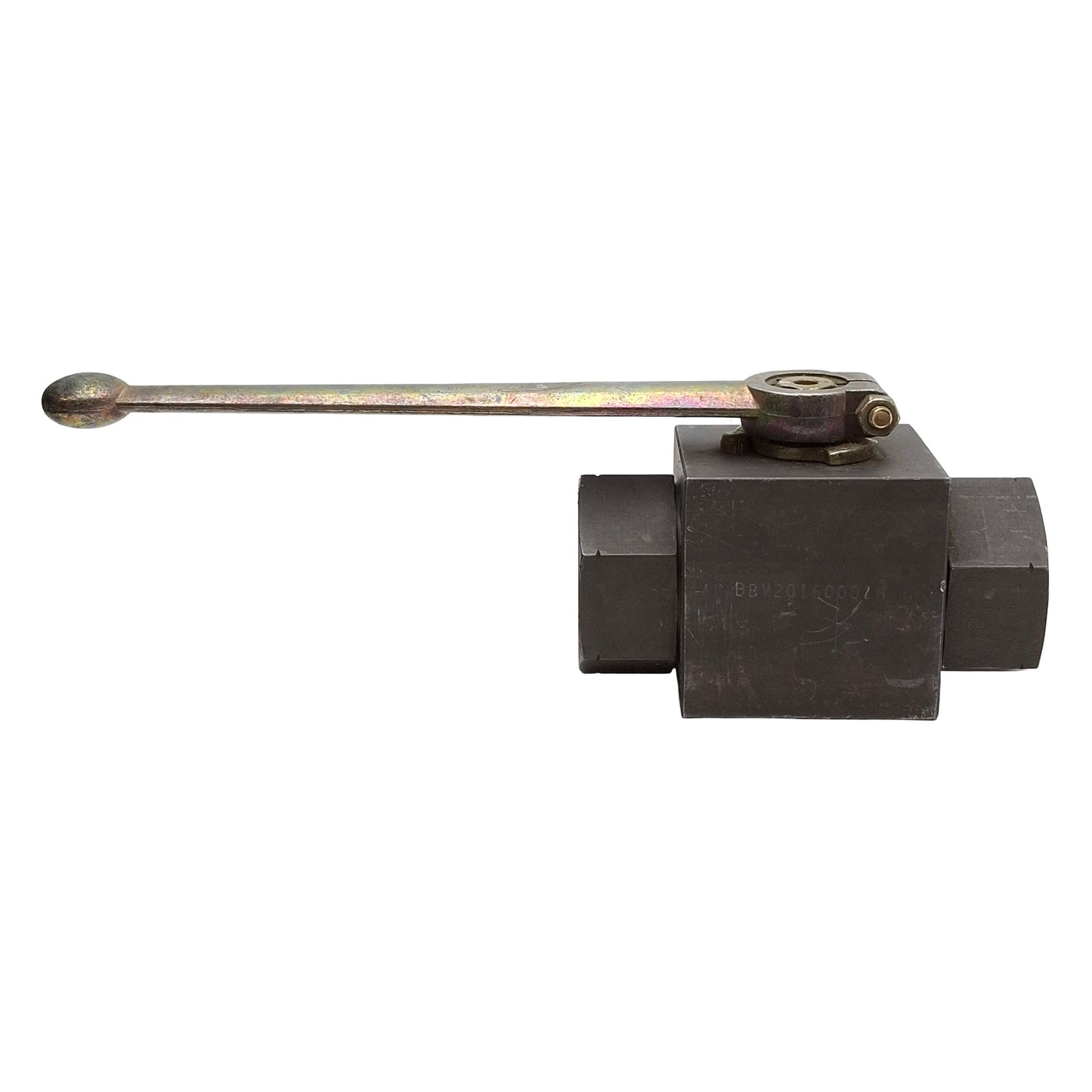 Used Stauff BBV20160001M High Pressure Ball Valve, Handle Operated, 4500PSI, 1in NPT