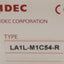 New Idec LA1L-M1C54-R Red Illuminated Pushbutton, SPDT, 2A 30VDC/250VAC, ø16mm