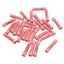 New Lot of 30 Panduit Butt Splice Connector Red, 1.03in, Vinyl, 18AWG - 22AWG