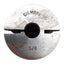 Used Gilmore Chuck Collet Reducer Sleeve, Steel, ø5/8in ID x ø2in OD, 3.9in Long