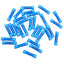 New Lot of 30 Panduit Butt Splice Connector Blue, Vinyl, 1.04in, 14AWG - 16AWG
