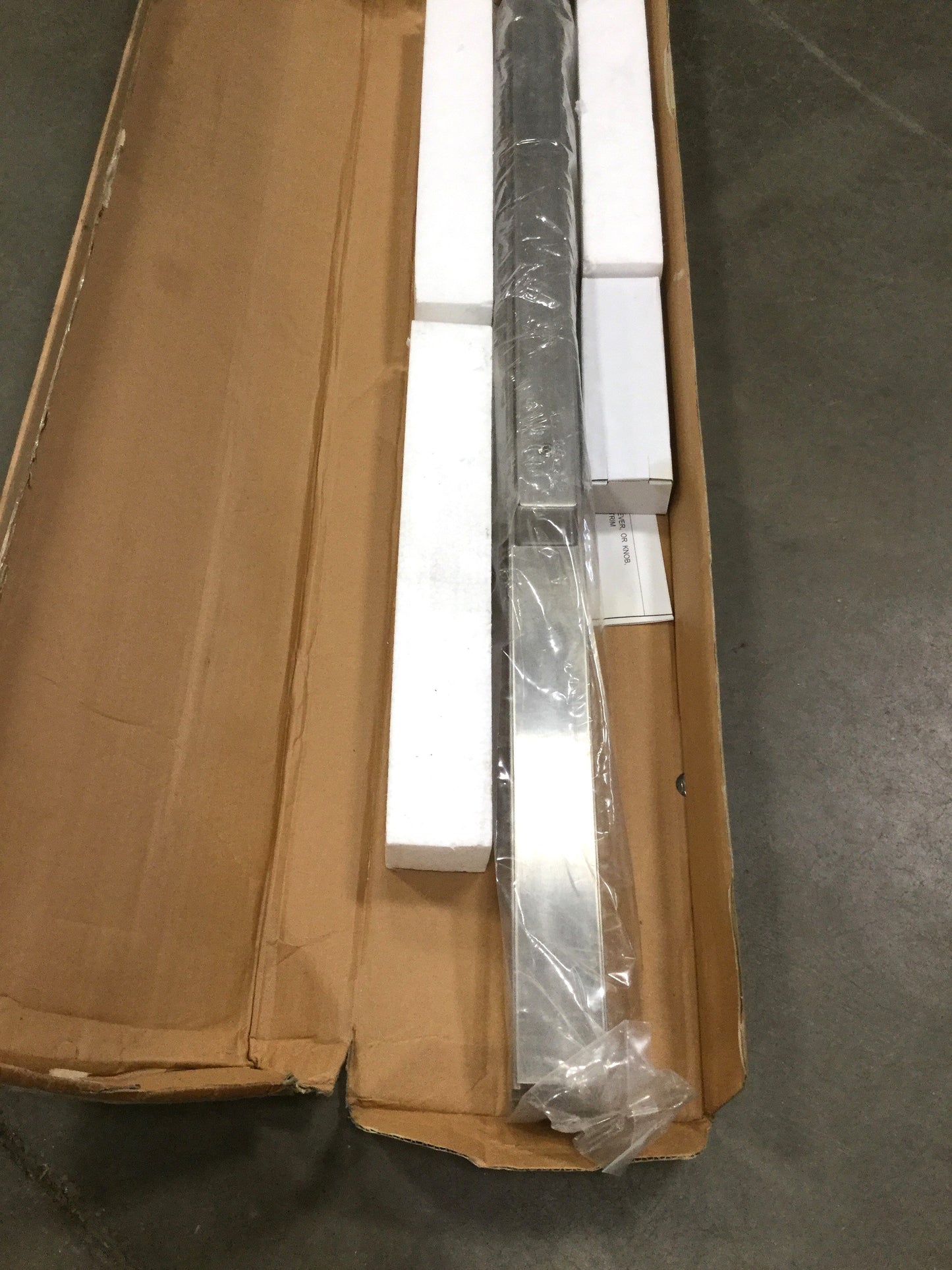 New – Open box TownSteel ED5500-48-US32D Industrial Door Panic Rim Exit Device, 48", Satin SS