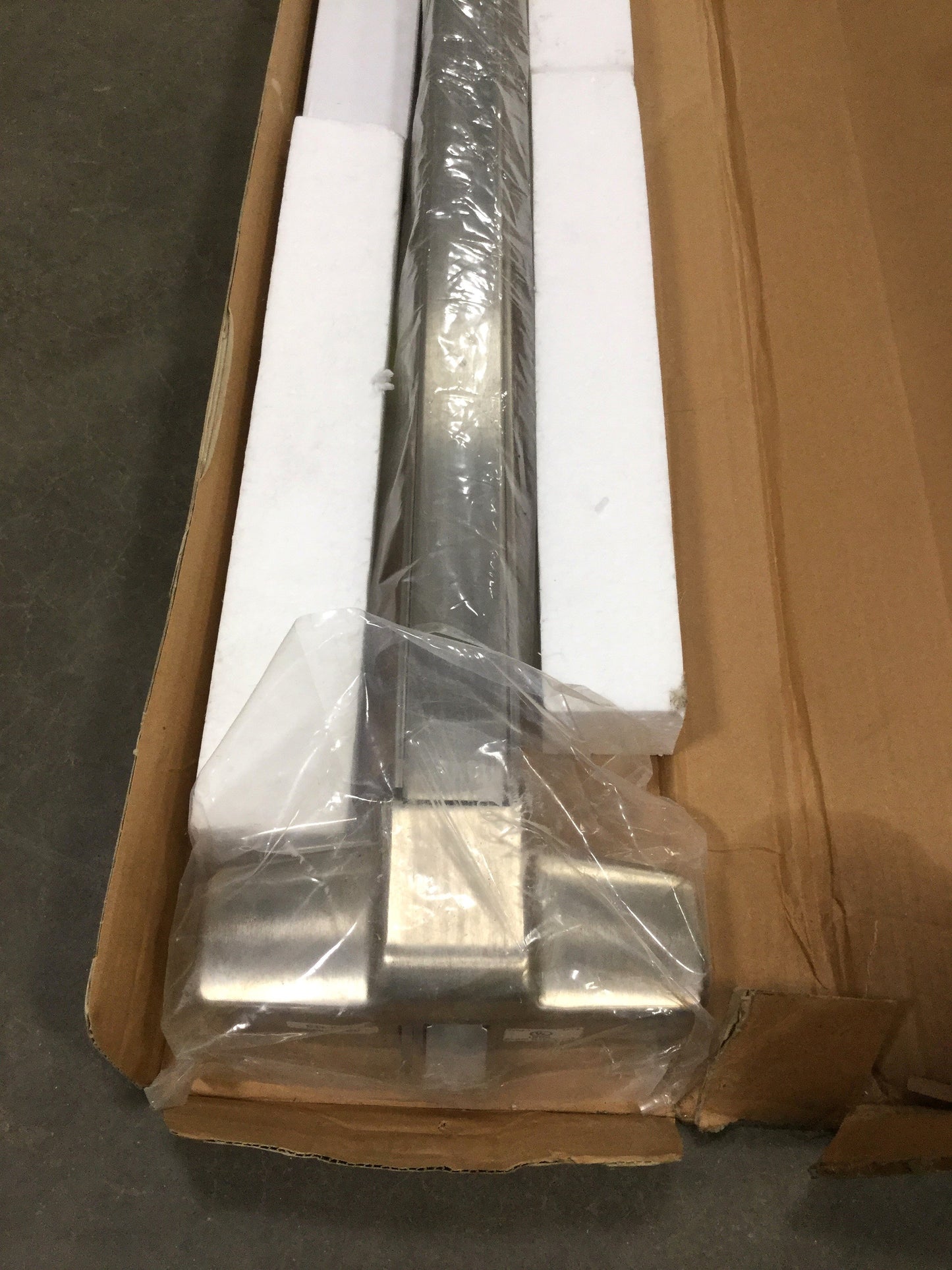 New – Open box TownSteel ED5500-48-US32D Industrial Door Panic Rim Exit Device, 48", Satin SS