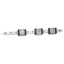 Used IKO LWL7B (3x) Miniature Linear Guide Blocks w/ 7x160mm Rail, 1890N Max Load