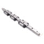 Used IKO LWL7B (3x) Miniature Linear Guide Blocks w/ 7x160mm Rail, 1890N Max Load