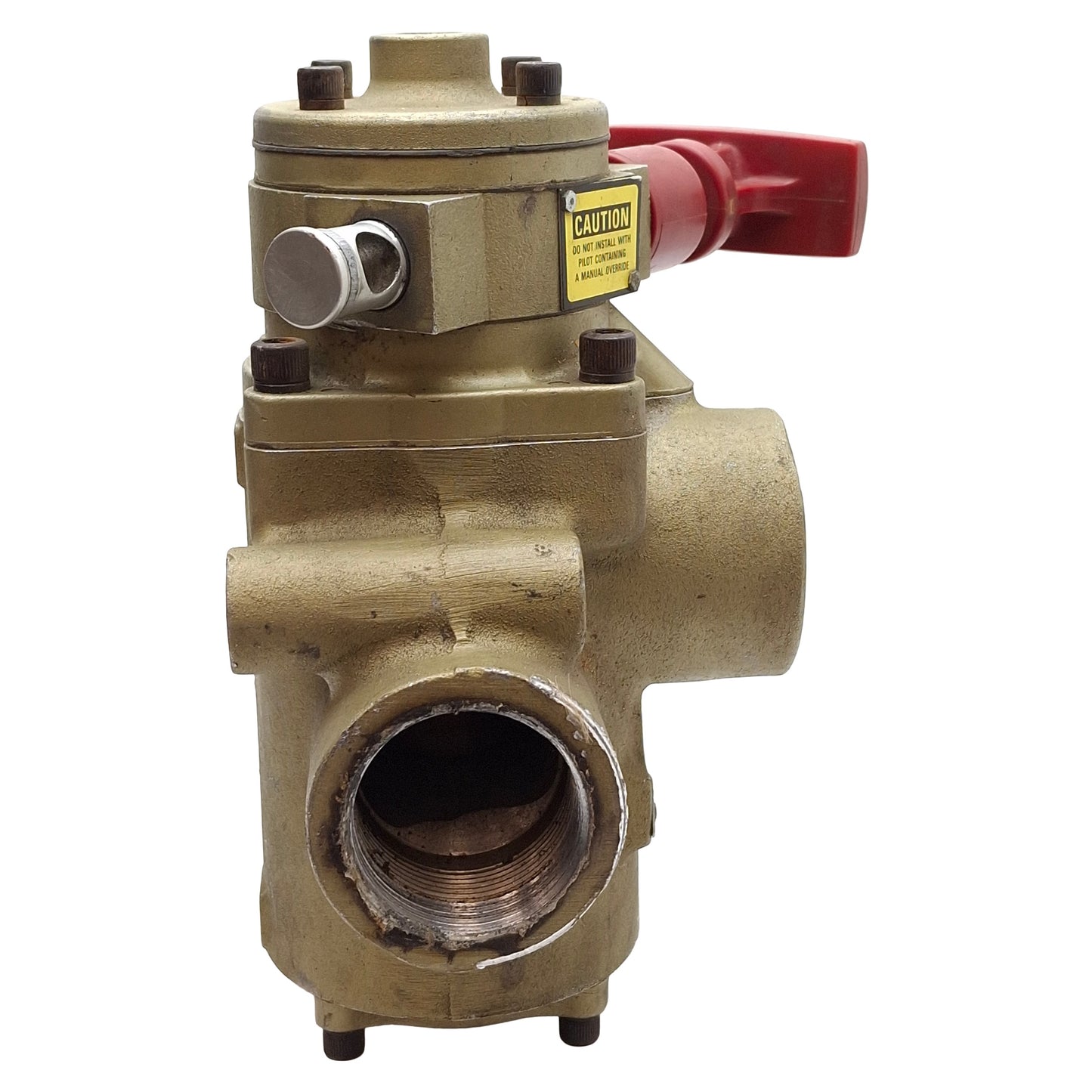 Used Ross 2783A8016 L-O-X Lock Out & Exhaust Valve, Manual Pilot, 1-1/2" NPT, 1-10bar