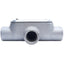 Used Crouse Hinds 782274627007 T37 Conduit Body Form 7, 1" w/ Gasketed Cover 370SG