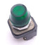 Used Allen Bradley 800T-P16 T Green Indicator Pilot Light, ø30mm, 120VAC Lamp