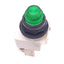 Used Square D 9001KM38LG Green Illuminated Pushbutton, ø30mm, 1NC 1NO, 120VAC/DC Lamp