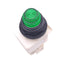 Used Square D 9001KM38LG Green Illuminated Pushbutton, ø30mm, 1NC 1NO, 120VAC/DC Lamp