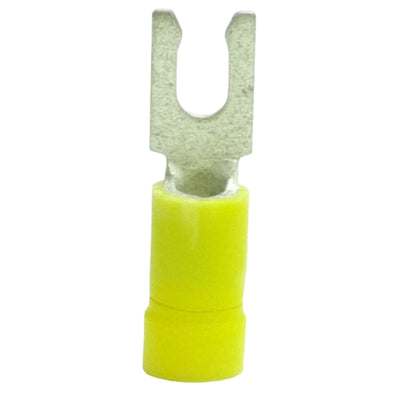 New Lot of 85 Panduit EV10-6FB-Q Fork Terminal Vinyl, 1/8in, 12.8mm, 12.8mm x 7.9mm
