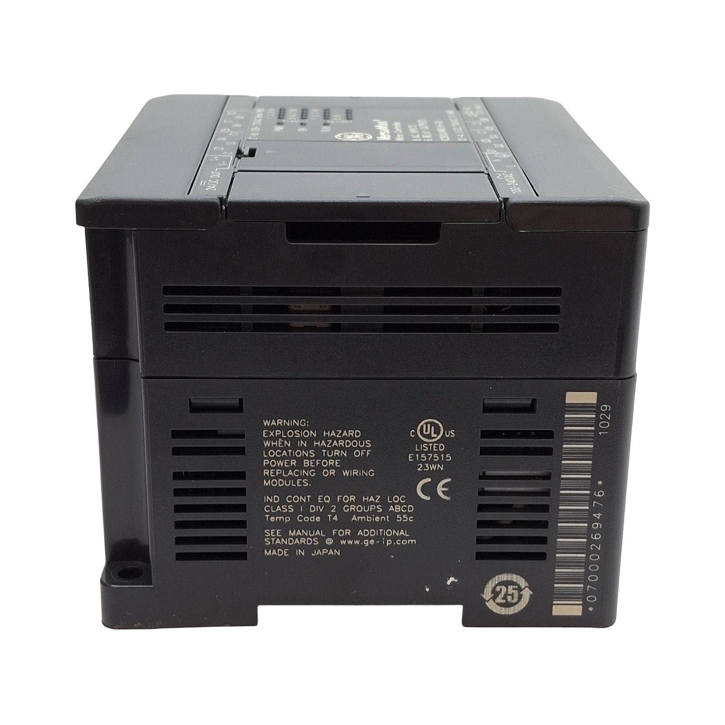 Used GE IC200UAR014-CK VersaMax Micro Controller PLC, 8 AC Inputs, 6 Relay Outputs