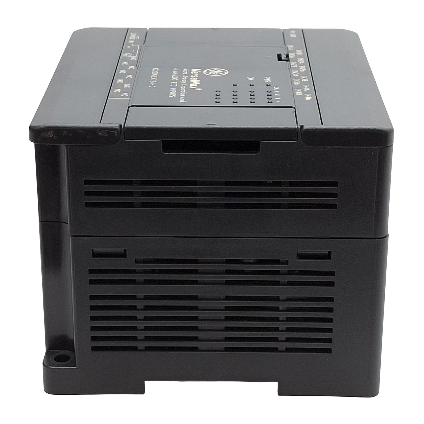 Used GE IC200UEX724-D VersaMax Micro Analog Expansion Unit, 4x PT100 RTD Inputs