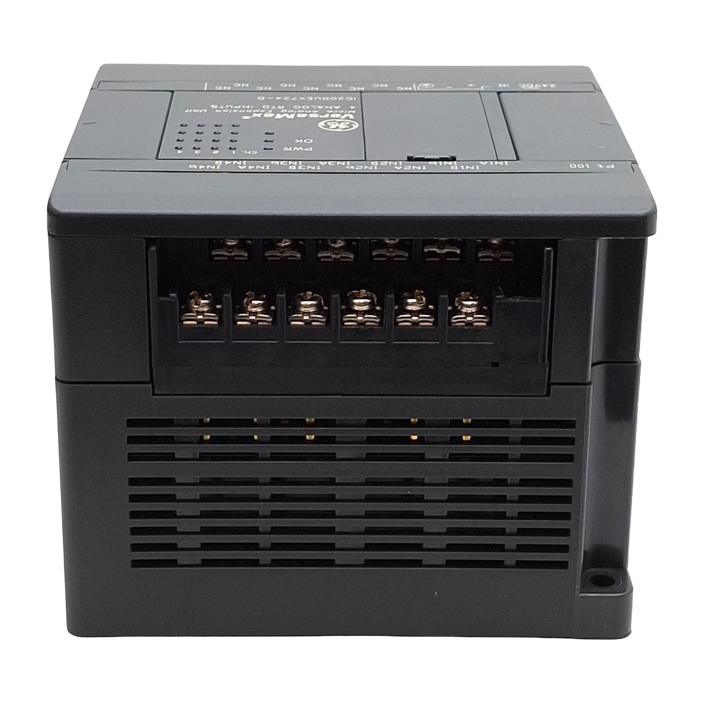 Used GE IC200UEX724-D VersaMax Micro Analog Expansion Unit, 4x PT100 RTD Inputs