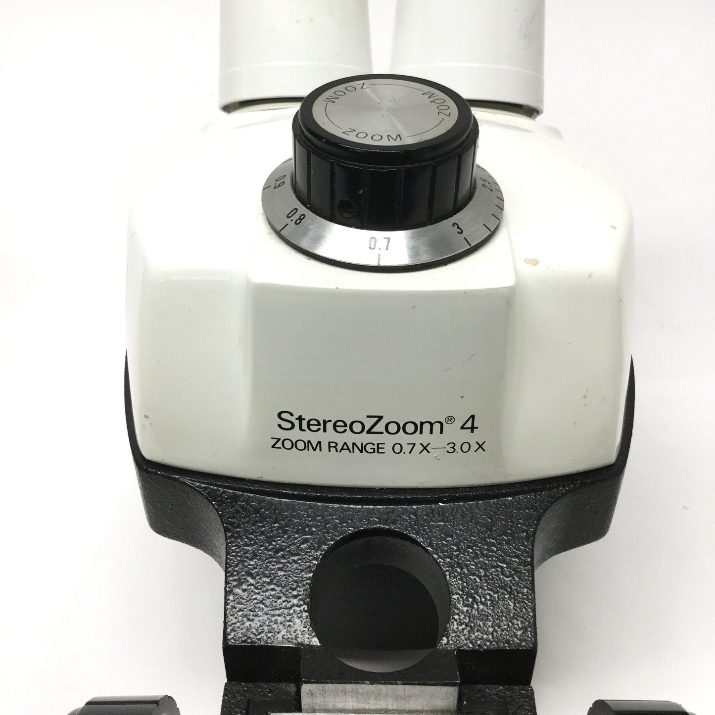 Used Bausch & Lomb StereoZoom 4 Stereo Microscope Head 0.7x to 3x w/10x Eyepieces