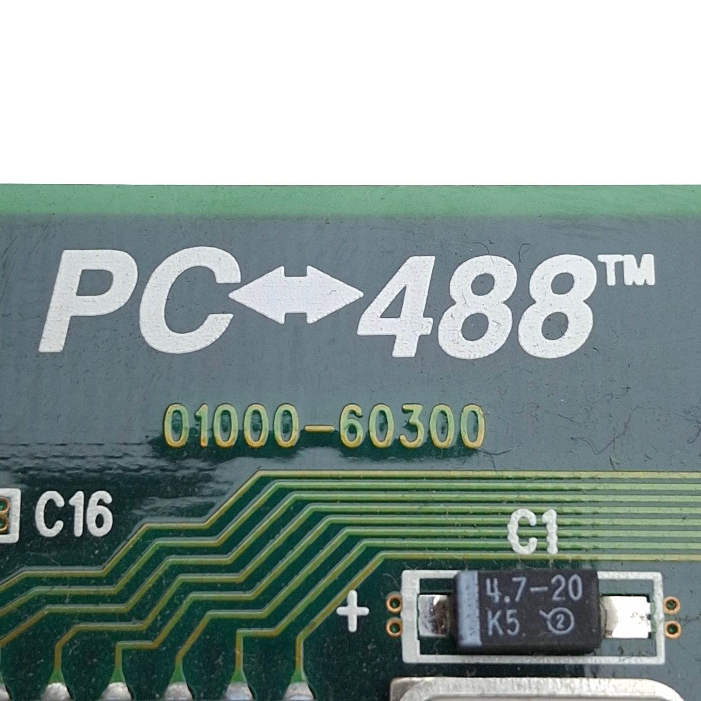 Used CEC PC-488 01000-60300 Rev D General Purpose Interface Bus Card IEEE-488 ISA Bus