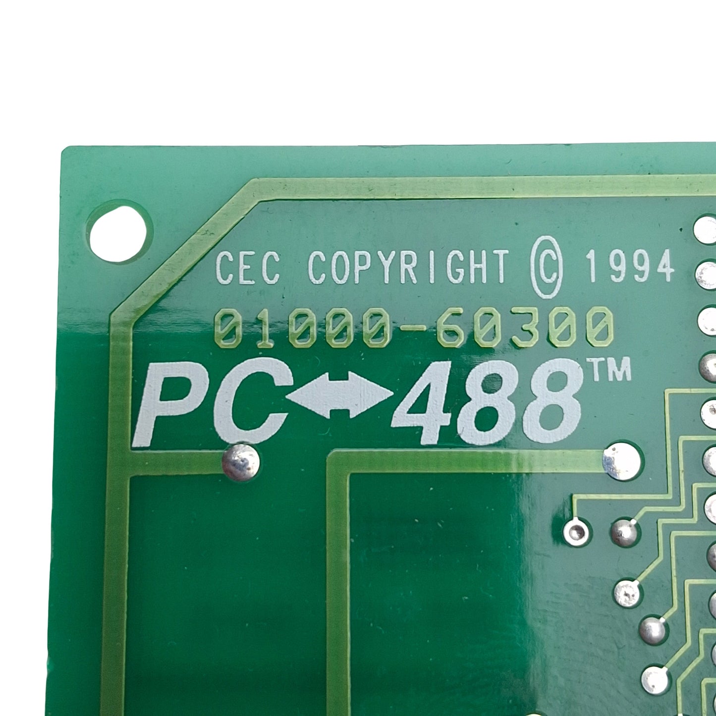 Used CEC PC-488 01000-60300 Rev C General Purpose Interface Bus Card IEEE-488 ISA Bus