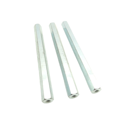 New Lot of 3 RAF Electronic Hardware 2349-1032-S-12 Hex Standoff 6in, #10-32