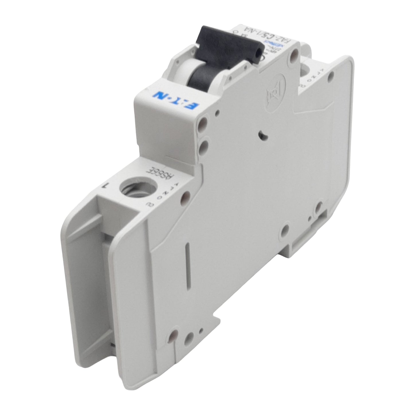 Used Eaton FAZ-C5/1-NA-SP Circuit Breaker, 1-Pole, 5A 48VDC/277VAC, DIN Rail