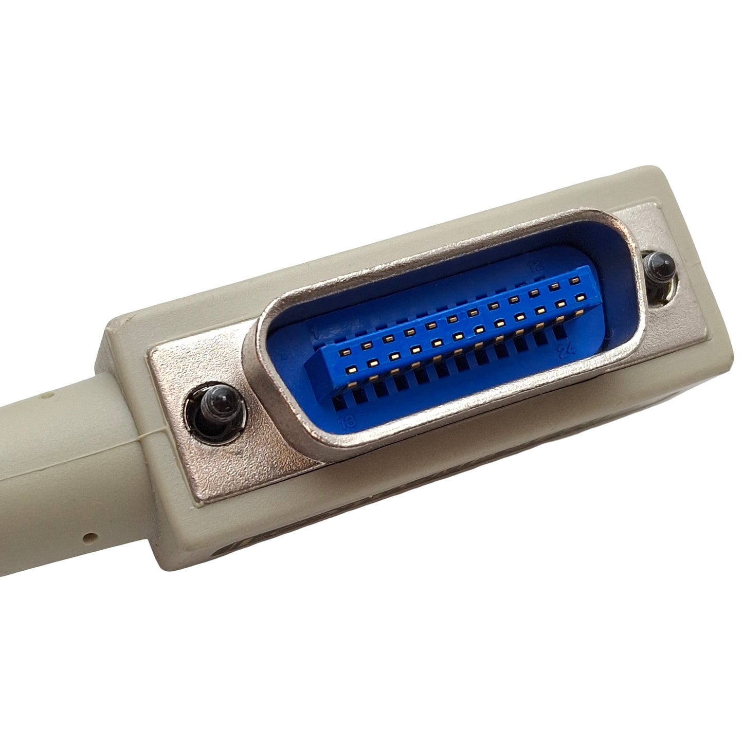 Used L-Com CMB24-3M Molded IEE-488 GPIB Cable Assembly, 24-Pin, Shielded, 3m Long