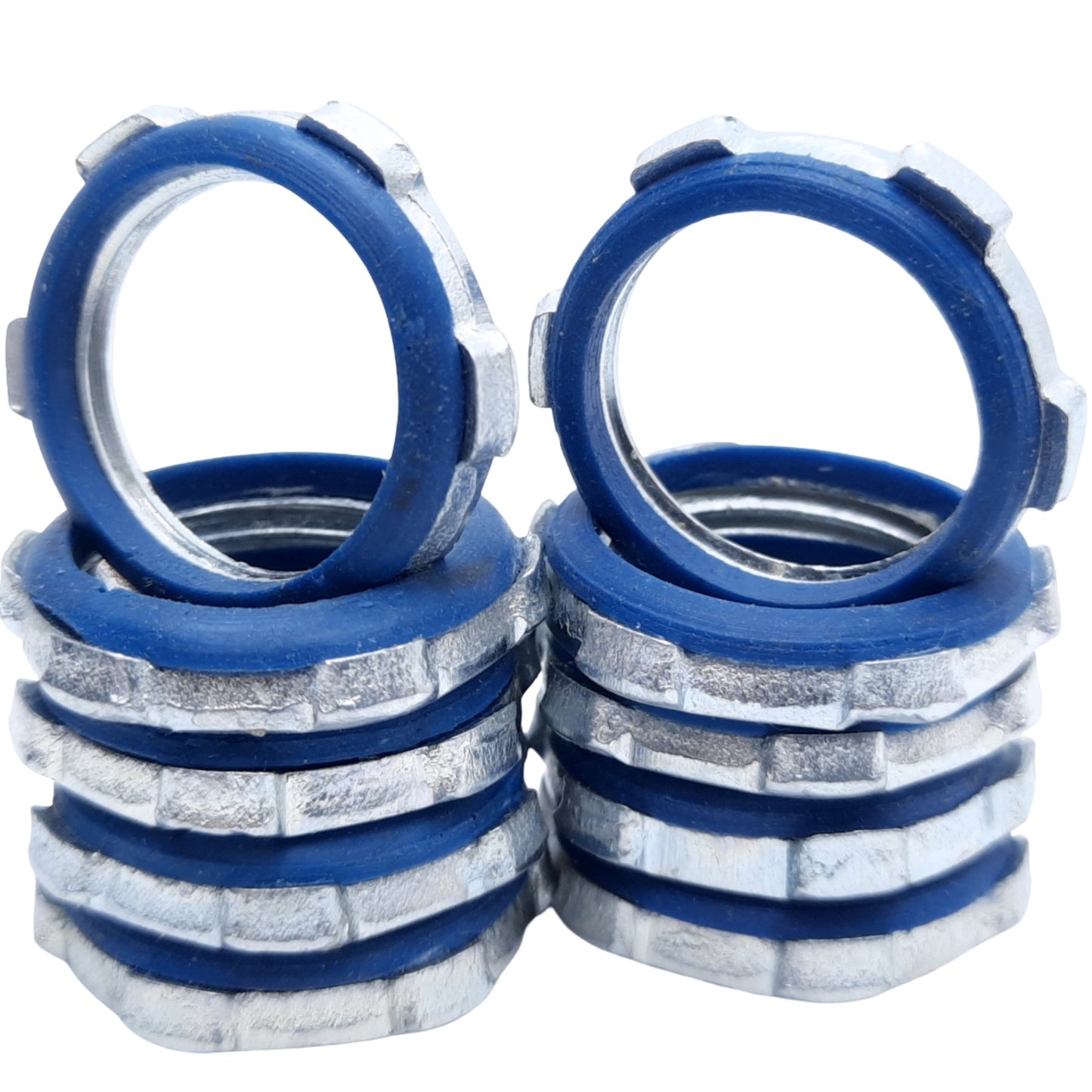 Used Lot of 10 Thomas & Betts 141SL 00786210816234 Sealing Locknut Blue Size 1/2" IMC