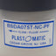 Used Plastomatic BSDA075T-NC-PF Shut-Off Valve, 3/4in x 3/4in NPT, 100psi Max