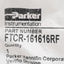 New Parker FTCR-161616RF Tee PFA Tube Fitting, ø1in x ø1in x ø1in Tube, 125psig