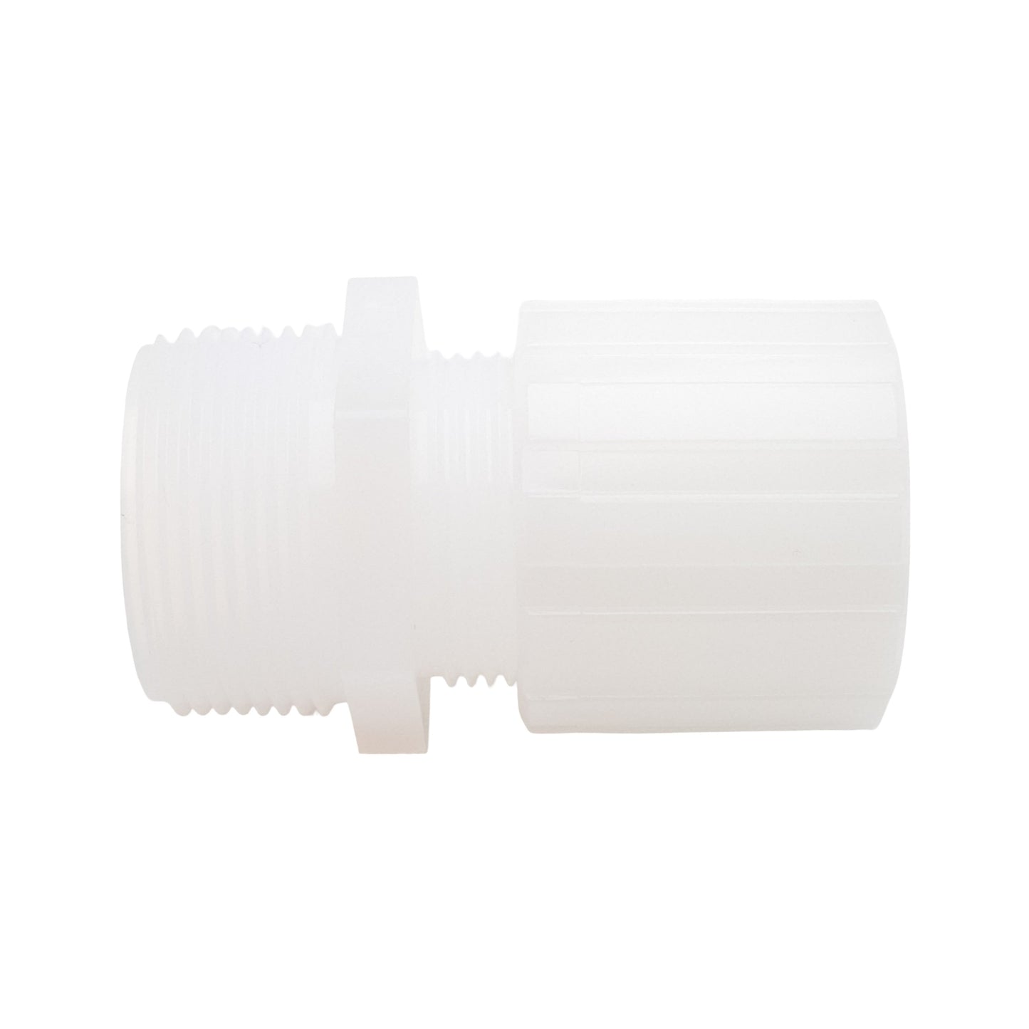 New Parker FAMS-1620 PFA Tube Fitting ø1in Tube x 1-1/4in NPT Straight Male, 125psig