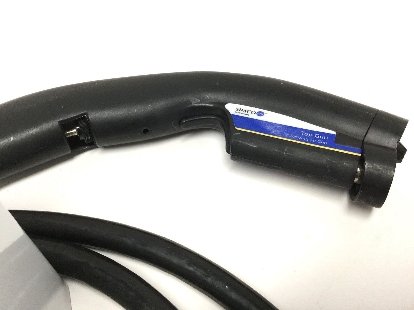 Used Simco Top Gun 3 4005105 Air Ionizer, 120VAC, 100psi, 7ft Cable/Hose, 7.4scfm
