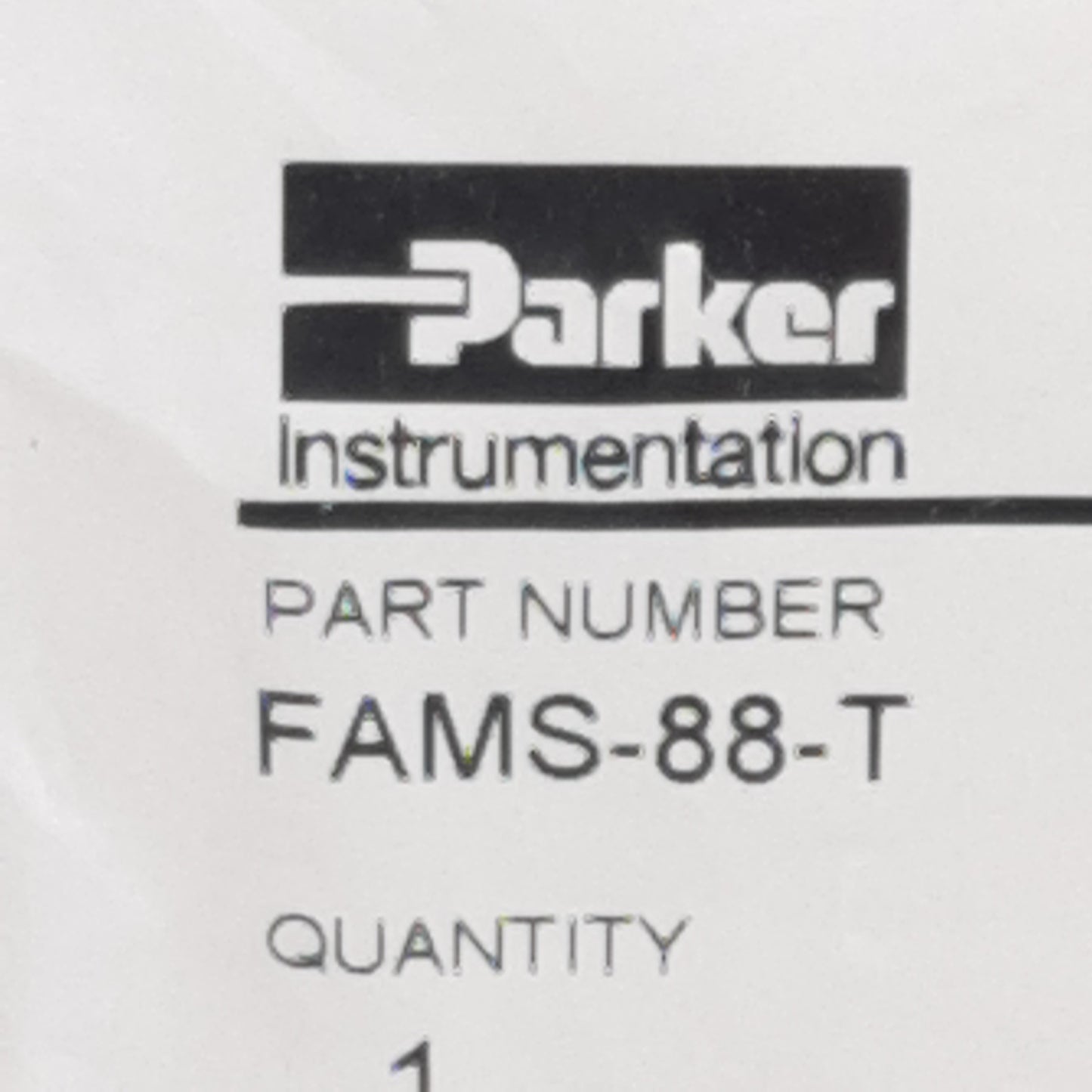 New Parker FAMS-88-T PFA Tube Fitting ø1/2in Tube x 1/2in NPT Straight Male, 125psig