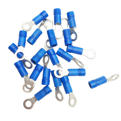 New Lot of 20 Panduit PNF14-10R-C Ring Terminal Nylon, 10# stud, 14AWG - 16AWG