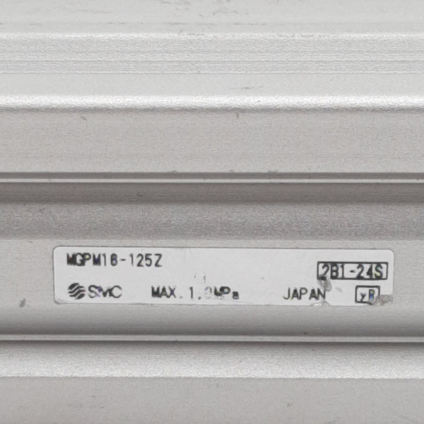Used SMC MGPM16-125Z Guided Cylinder, ø16mm Bore, 125mm Stroke, M5, 1.0MPa Max