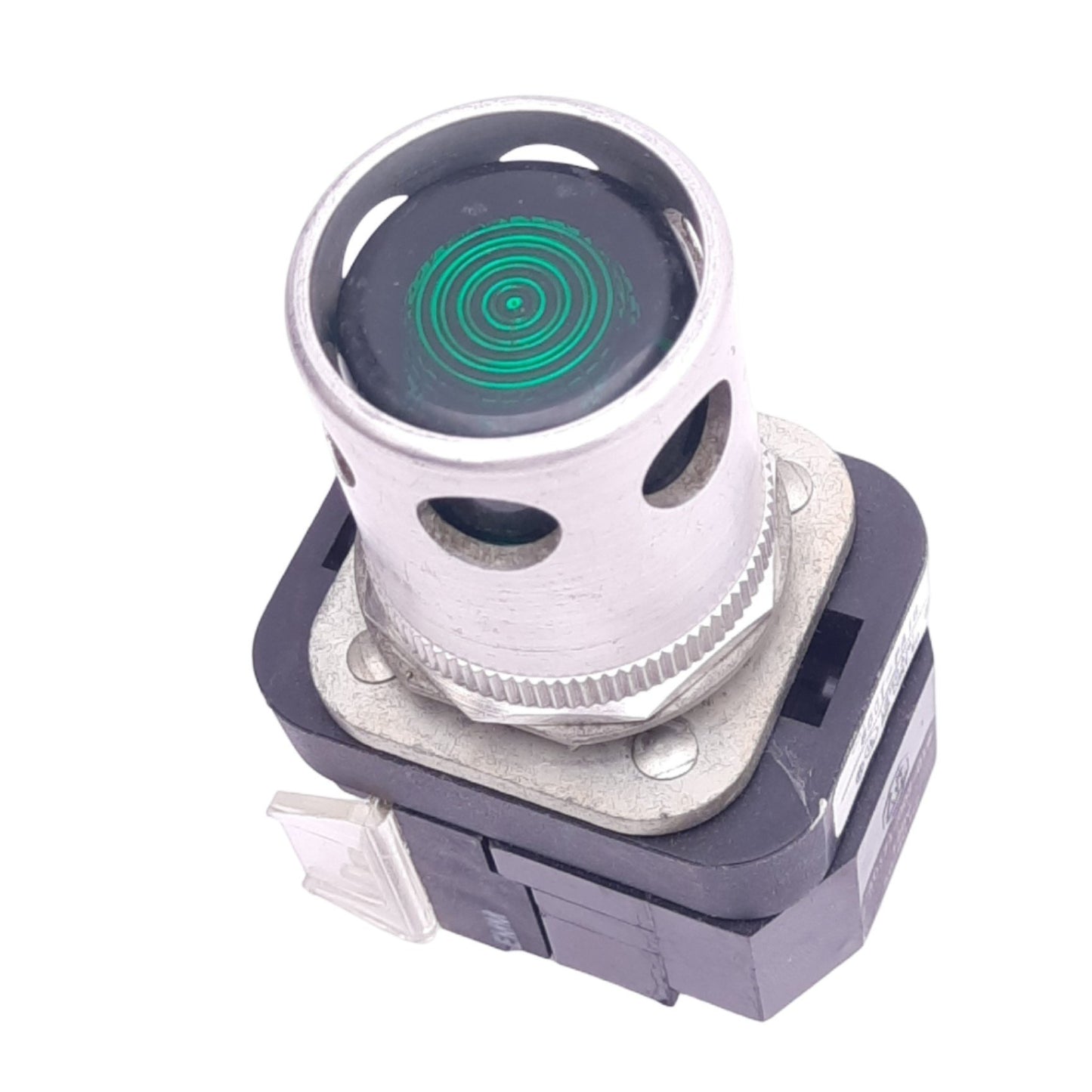 Used Allen Bradley 800T-PA16 Green Illuminated Pushbutton, ø30mm, 1NO 1NC, 600VAC 10A