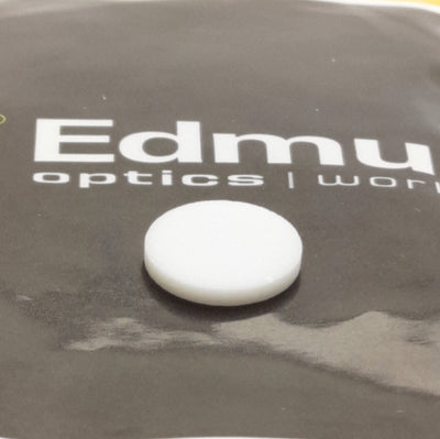 New Edmund Optics 34469 White Diffuser Glass, ø10mm x 1.25mm, 400-700nm, Plano