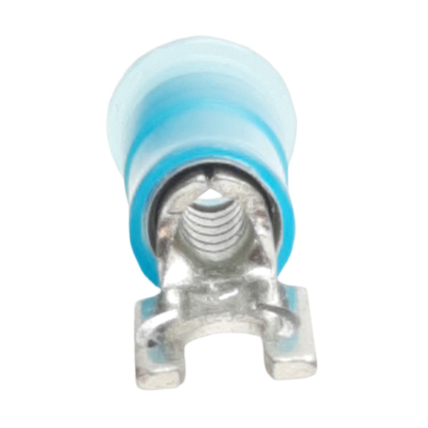 New Lot of 25 Panduit PN14-6FN-C Fork Terminal Nylon, #6 stud, 14AWG - 18AWG