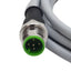 New Murrelektronik 7000-40041-2150300 Cordset, 5P M12 Male to Female, 4A 125VAC, 3m