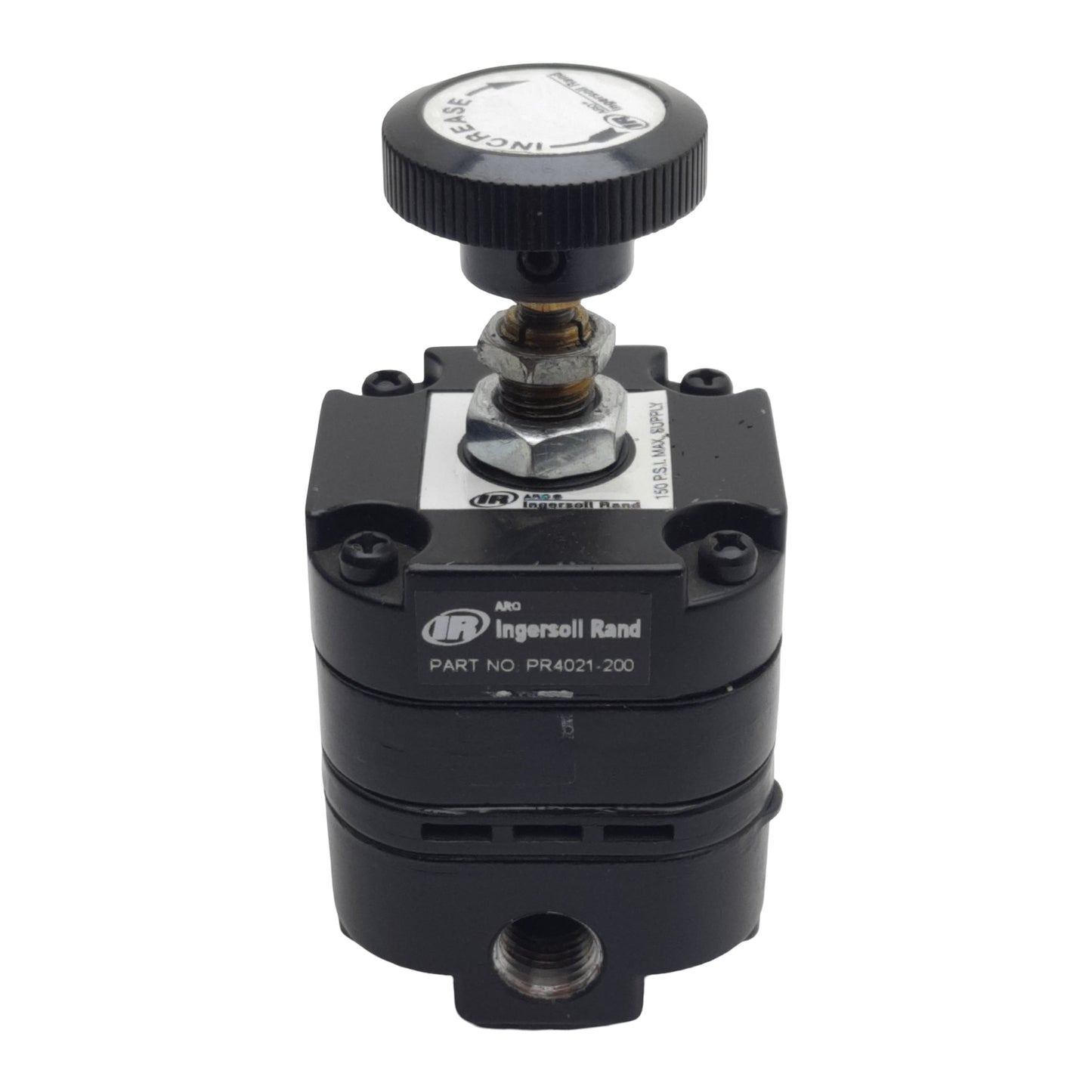 Used Ingersoll Rand PR4021-200 Pneumatic Regulator 1/4in NPT, 2-60psig, 14scfm