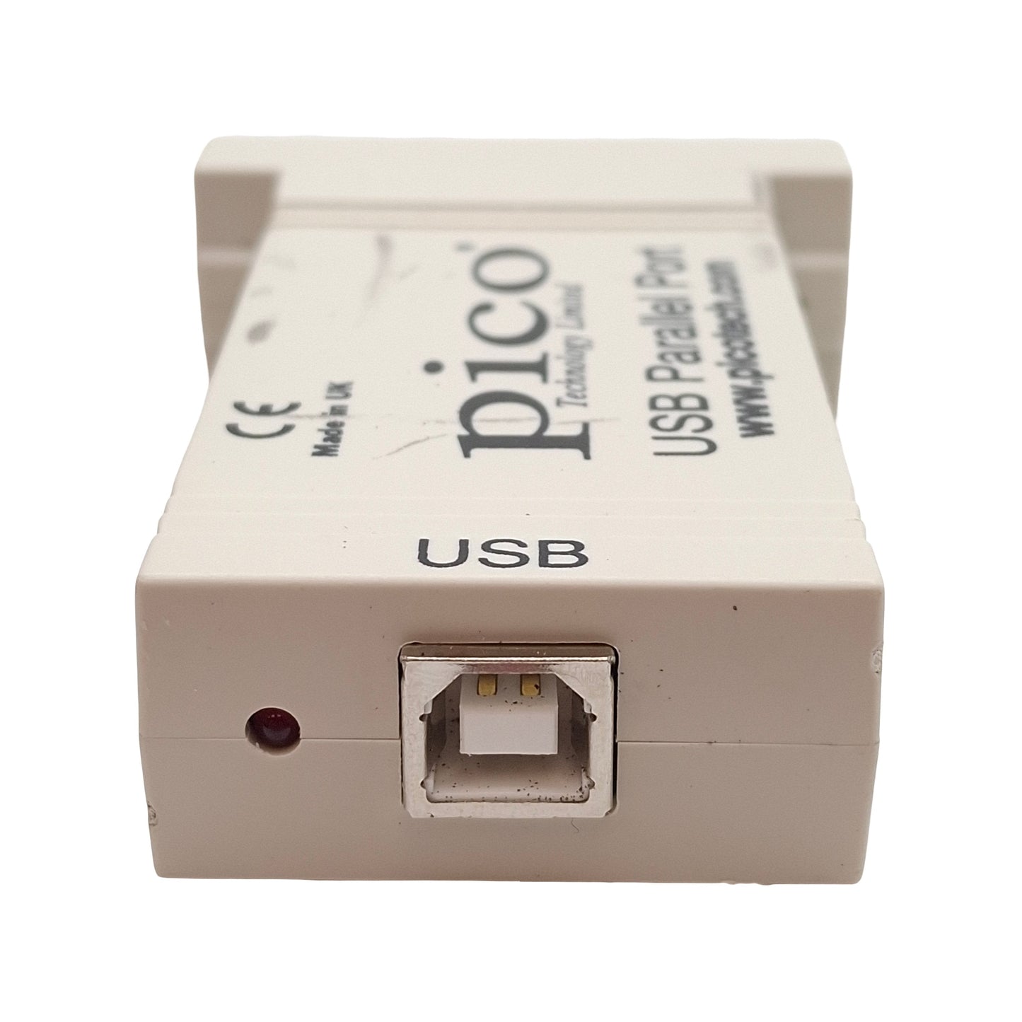 Used Pico HMY08-211 USB-to-Parallel Adapter w/ Cables, USB-B to D-Sub 25-Pin