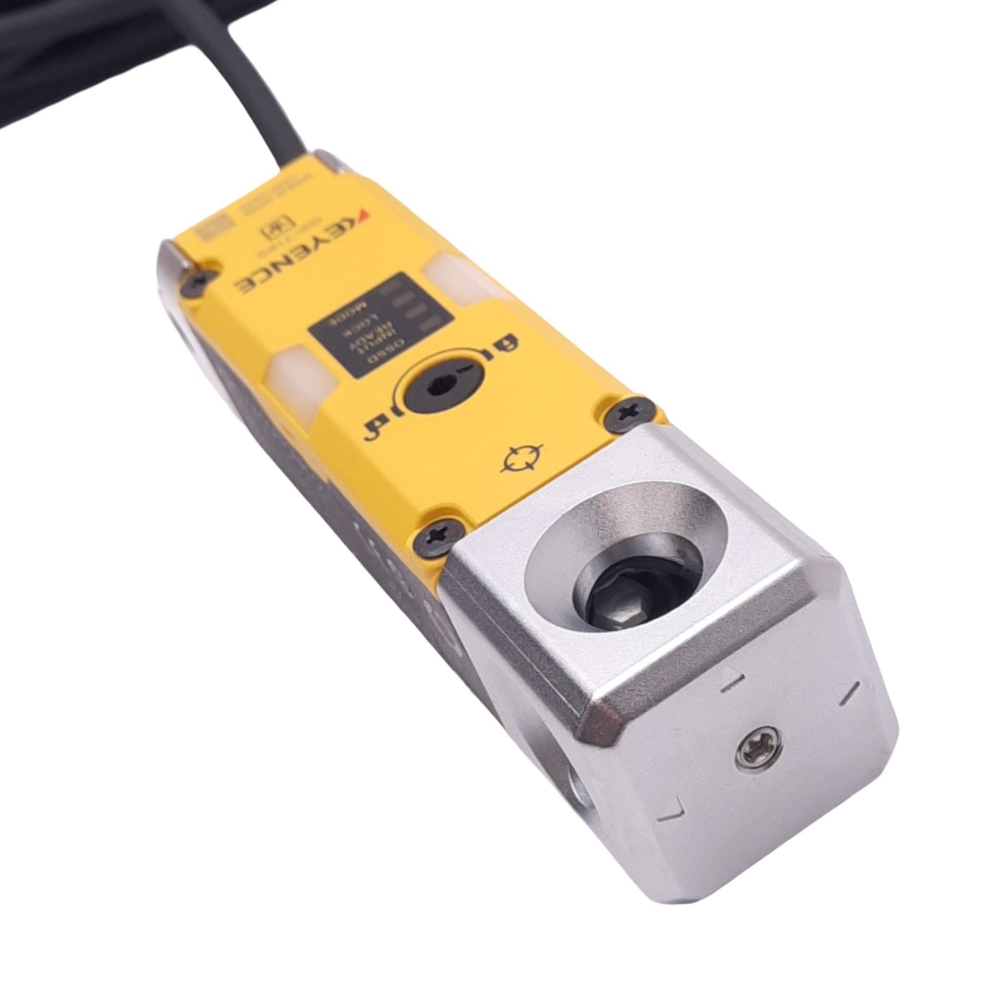 Used Keyence GS-71P5 Safety Interlock Switch, 150mA PNP Out, 2000N, 24VDC, 5m Cable