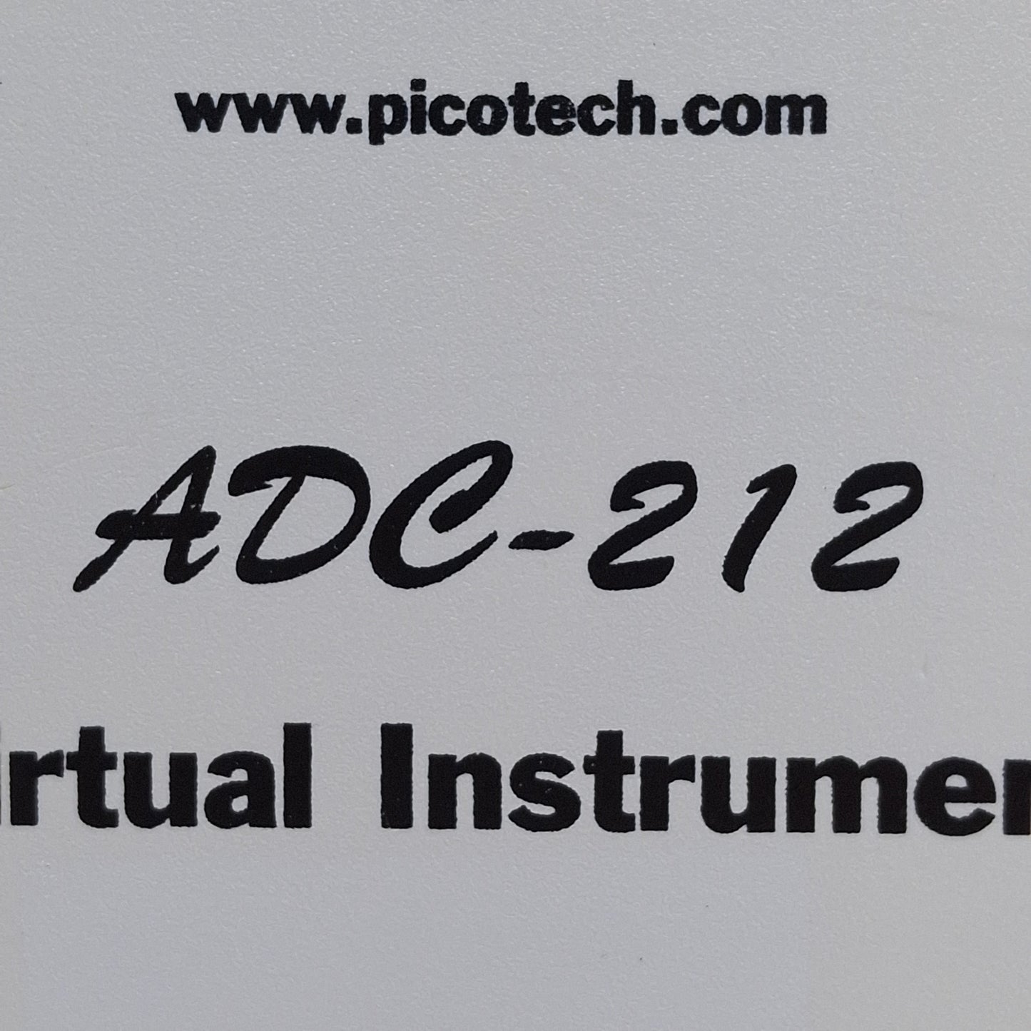 Used Pico ADC-212 Virtual Instrument PC Oscilloscope, 12-bit, BNC, 12VDC Supply