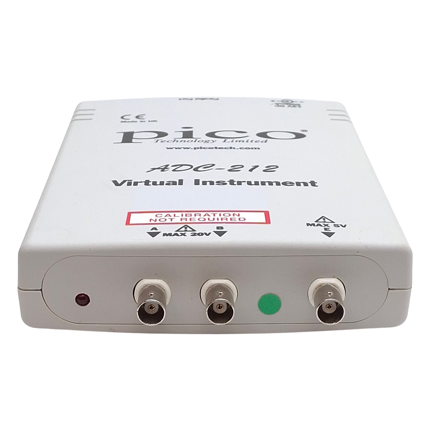 Used Pico ADC-212 Virtual Instrument PC Oscilloscope, 12-bit, BNC, 12VDC Supply